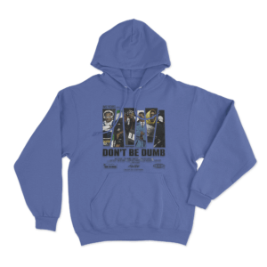 Asap Rocky Dont Be Dumb Awge Group Unisex Hoodie Blue