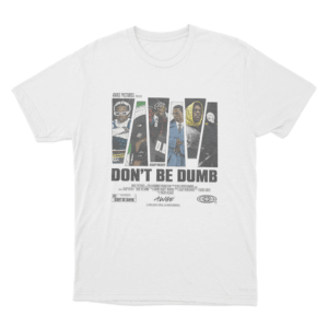 Asap Rocky Dont Be Dumb Awge Group Unisex T Shirt White