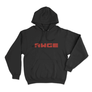 Awge Logo Unisex Hoodie Black