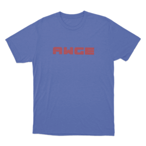 Awge Logo Unisex T Shirt Blue