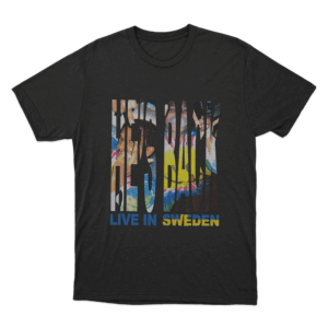Hes Back Sweden Live Unisex T Shirt Black