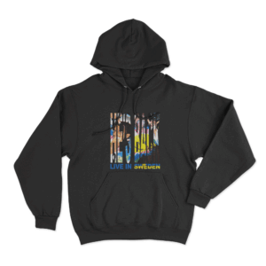 Hes Back Sweden Live UnisexHes Back Sweden Live Unisex Hoodie Black
