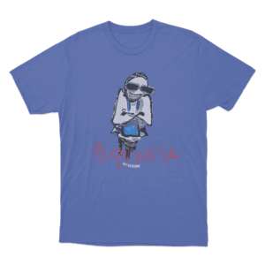 Ruga Hand Unisex T Shirt Blue