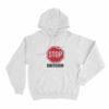 Stop Snitchin Unisex Hoodie White